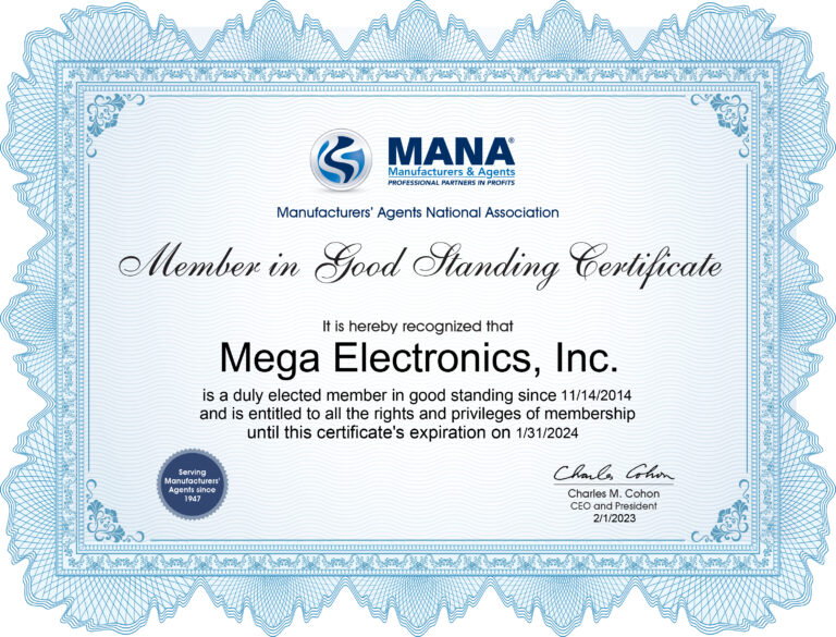 About | MEGA ELECTRONICS, INC.